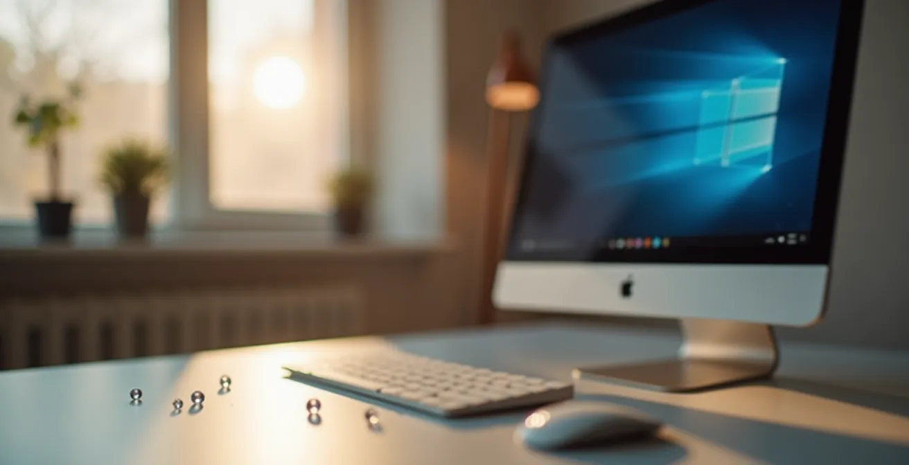 Représentation minimaliste du cycle de redémarrage liberant les ressources système