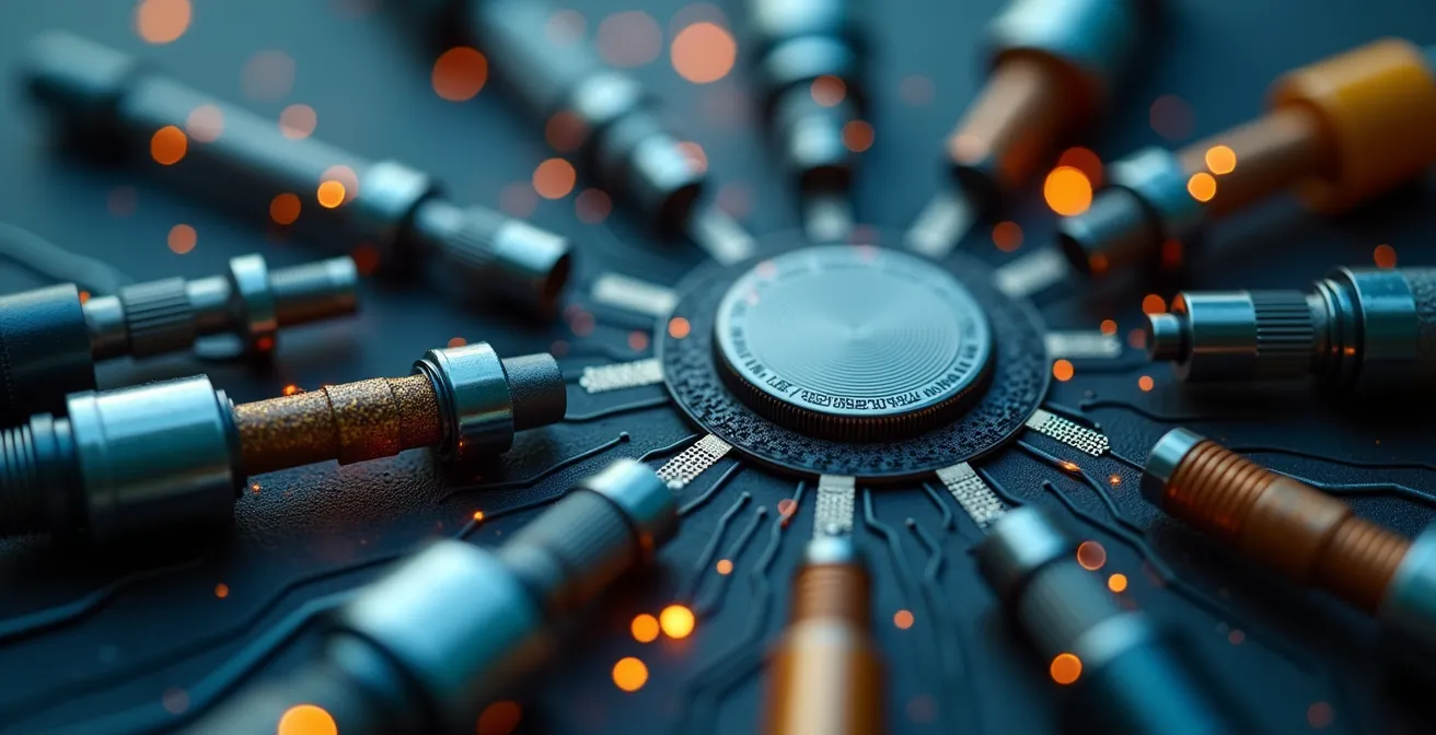 Visualisation des silos de données isolés comparée à une architecture d'intégration centralisée