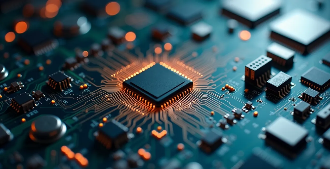 Laboratoire de R&D moderne avec équipements de pointe symbolisant l'investissement dans l'innovation